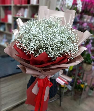Букет цветов из: Гипсофила в Муханово